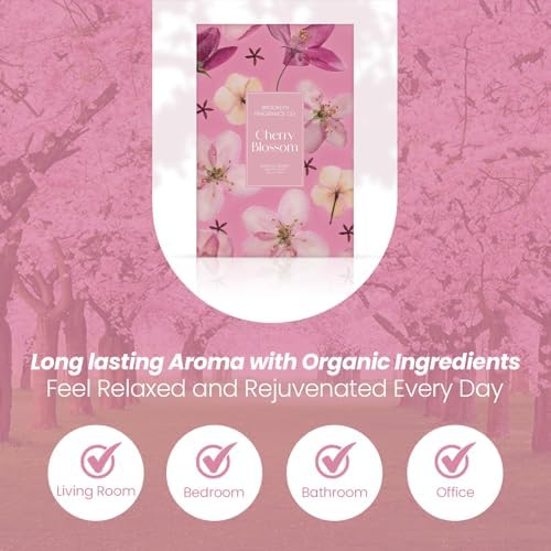 Brooklyn Fragrance Co. Spring Florals Sachet Bags – Cherry Blossom Scented - Image 4