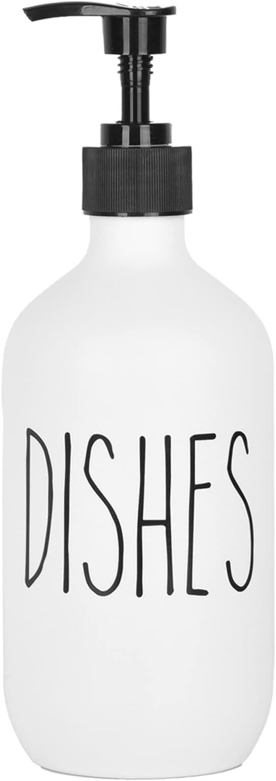 Dish Soap Dispenser 500ml Large Plastic Soap Dispenser Refillable Pump Liquid by EaicsLaif