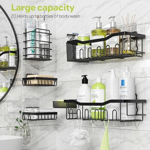 Simple Trending Adhesive Shower Caddy - Image 5