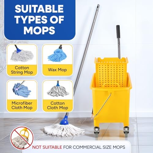PLASTIC PRINCE Small Mop Bucket - Image 7