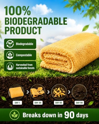 COOLMI Kitchen Dish Cloths, Easy-Rinse Dish Towels - Image 5