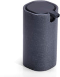 LINE+ARC Modern Easy-to-Press Soap & Lotion Dispenser, Slate | Ergonomic by LINEARC