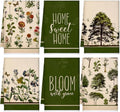 Bencailor 6 Pcs Spring Floral Kitchen Towels Decorative Sets Dish Towels by Bencailor