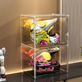 GUDEMAY Large Clear Stackable Plastic Storage Bins by HaveANiceDay