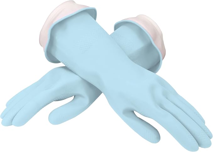 Casabella Waterblock Premium Gloves Aqua Blue - Image 2