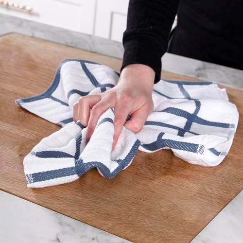 All-Clad Solid & Coordinate Kitchen Towels: Highly Absorbent, Super Soft Long - Image 3