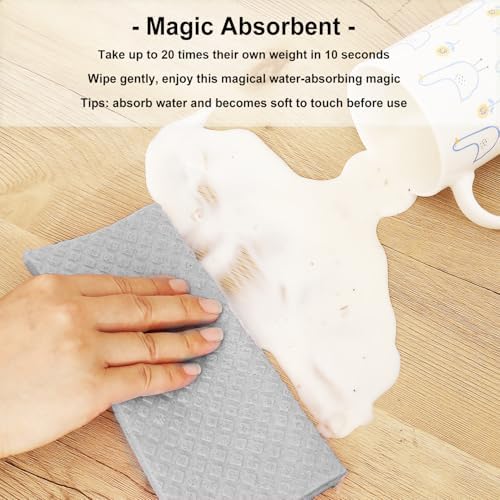 Swedish Dishcloths 10 Pack for Kitchen Washing Dishes - Image 4