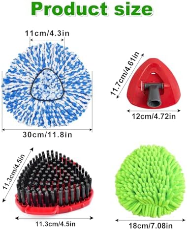 Mop Heads Replacements for Ocedar Easywring RinseClean 2 Tank Spin Mop Replace - Image 4