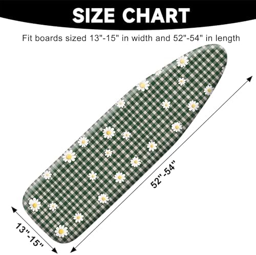 Ironing Board Cover 15"x54"，Standard Ironing Board Replacement Cover，Easy Fit - Image 2