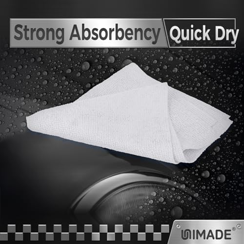 UNIMADE Shop Towel Rag, 200 Pack Reusable Microfiber Cleaning Cloth - Image 4