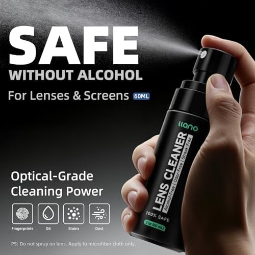 llano Camera Cleaning Kit, 25-in-1 DSLR Mirrorless Camera Lens Cleaner Kit - Image 5