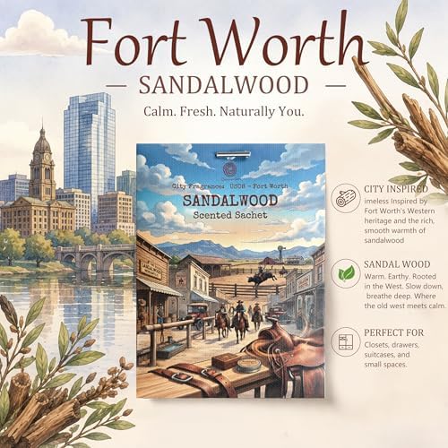 US08-Fort Worth Sandalwood Sachets - Image 3