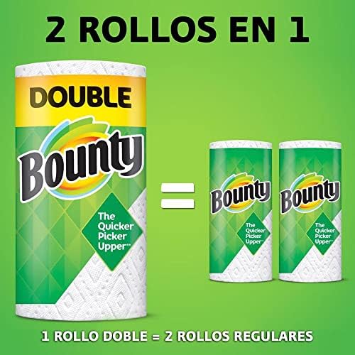 Bounty White Full Sheet Paper Towels, 12 Double Rolls - Image 2