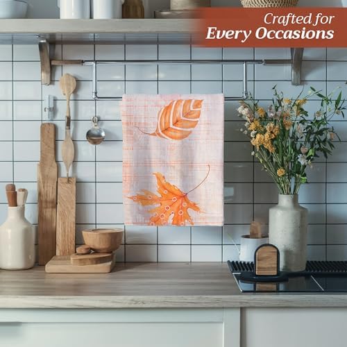 Maison d' Hermine Kitchen Towels Set of 3 Reusable 100% Cotton 27.50" x 20" - Image 5