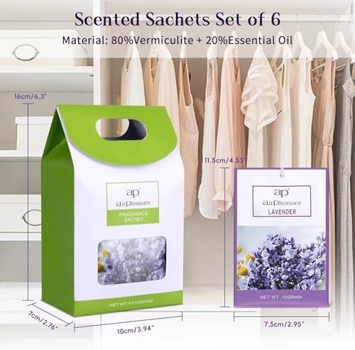 Lavender Scented Sachets Bag 6 Pack - Image 3