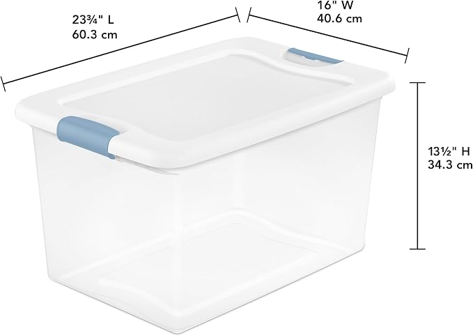 Sterilite Latching Box with Lids - Image 2