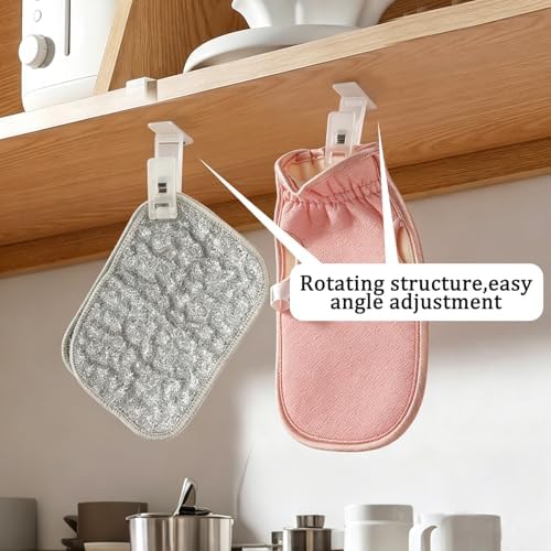 4-Pack Dishwashing Gloves Clips Self-Adhesive Clip - Image 6