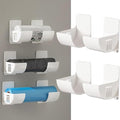 4 Pcs No Punching Trash Bag Dispenser Plastic Bag Holder, Wall Mounted Plastic by Myhiju