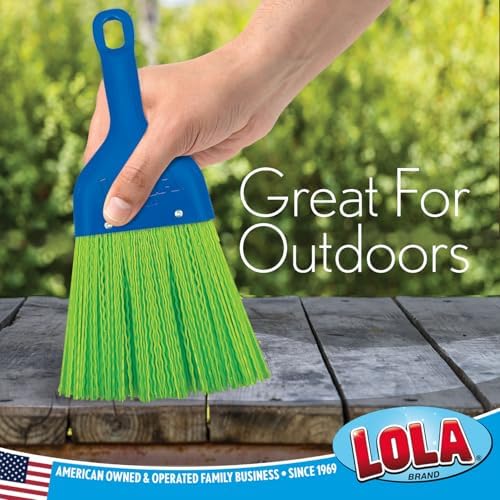 LOLA Whisk Broom, Hand Brush, 72 Pack Durable Bristles, Whisks Away Dirt & - Image 4