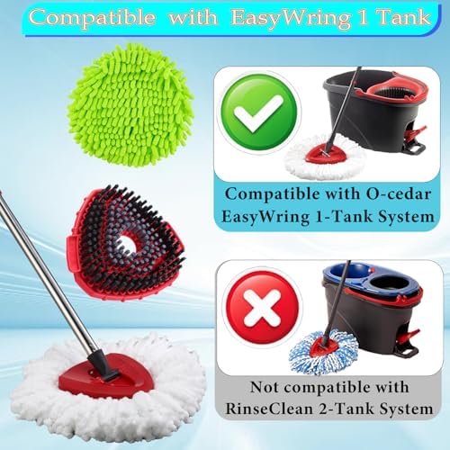 Replacement Head Spin Mop Refills Compatible - Image 3