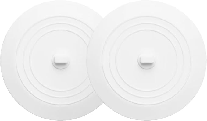 Vaincre 2PCS 5" Universal Silicone Bathtub Drain Stopper by Vaincre