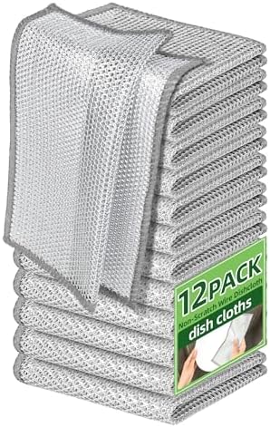Non Scratch Wire Dishcloth, Wire dishwashing rag by Senlleo