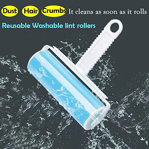Reusable Travel Lint Roller 3 Pack, Washable Lint Roller Compact Pet Hair - Image 5