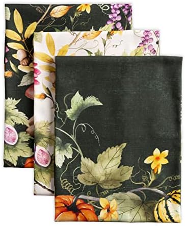 Maison d' Hermine Kitchen Towels Set of 3 Reusable 100% Cotton 27.50" x 20" by MaisondHermine