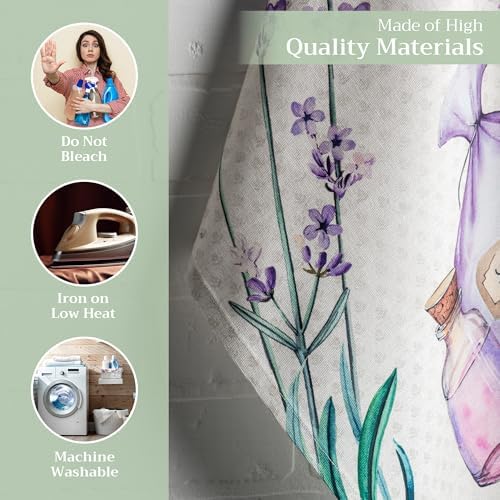 Maison d' Hermine Kitchen Towels Set of 3 Reusable 100% Cotton 27.50" x 20" - Image 3
