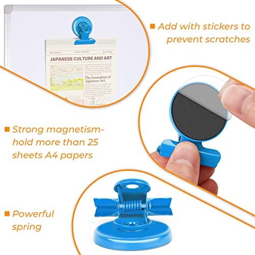 VNDUEEY 20 Pack Fridge Magnets Refrigerator Magnets, Strong Magnetic Clips - Image 5