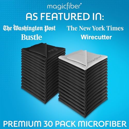 MagicFiber Microfiber Cleaning Cloth, Glasses Cleaner, Eyeglass Wipes - Image 3