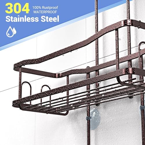 Hanging Shower Caddy Over Shower Head - Image 3