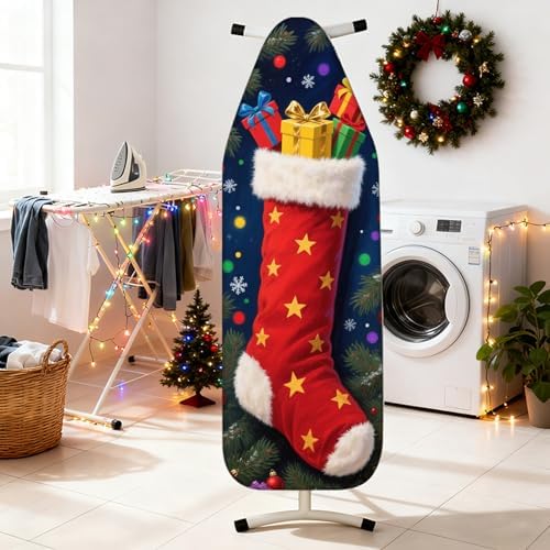 Nuxovilar Winter Stocking Ironing Board Cover 15x54 Inches Polyester - Image 2
