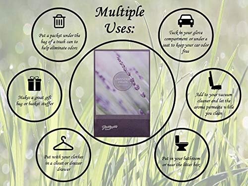Lavender Scented Sachets Pack of 3, Everyday - Image 3