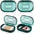 Kigley 4 Pcs Travel Swab Container by Kigley