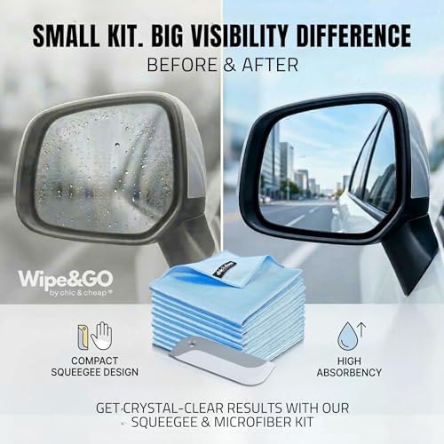 Wipe&GO Window & Glass Cleaning Cloths – Premium Diamond Weave Microfiber - Image 4