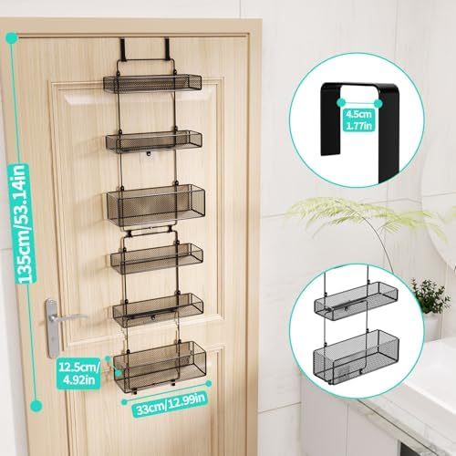 HapiRm Over Door Organizer Storage - Image 3