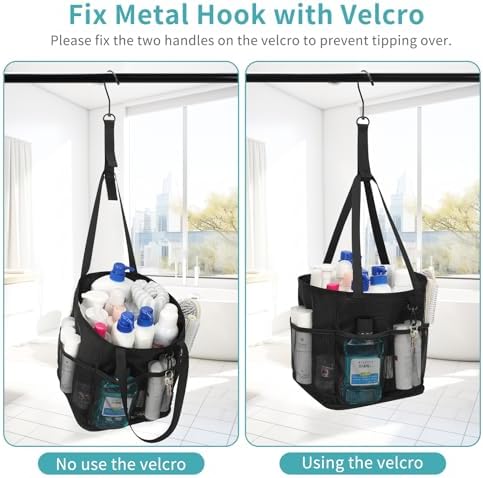 Shower Caddy Portable, Mesh Shower Caddy Hanging - Image 6