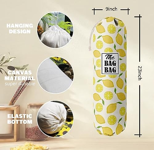C-1 Lemon Grocery Bags Holder & Organizer - Image 3