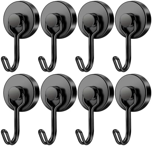 FINDMAG 60LBS Magnetic Hooks, Heavy Duty Hooks by FINDMAG