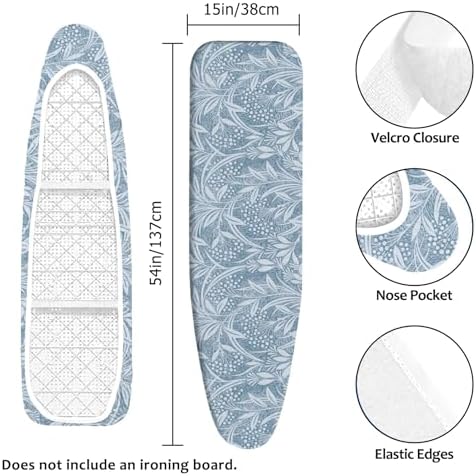 Padded Ironing Board Cover, 15 * 54 in Standard Size Ironing Board Covers - Image 2