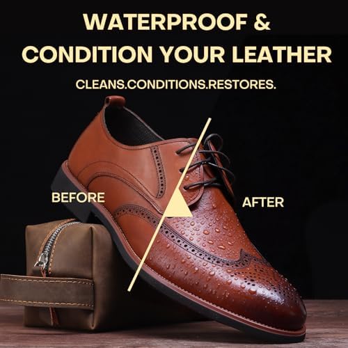 RAPSAKEMOH Shoe Polish Kit, Horsehair Brush Shoe Shine Kit - Image 6