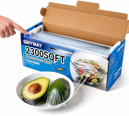 12" x 2300 SqFt Plastic Wrap by SINYWAY