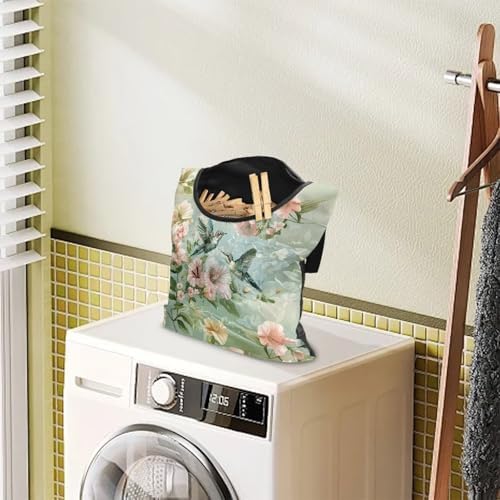 Hummingbird Spring Space-Saving Clothespin Bag - Image 3
