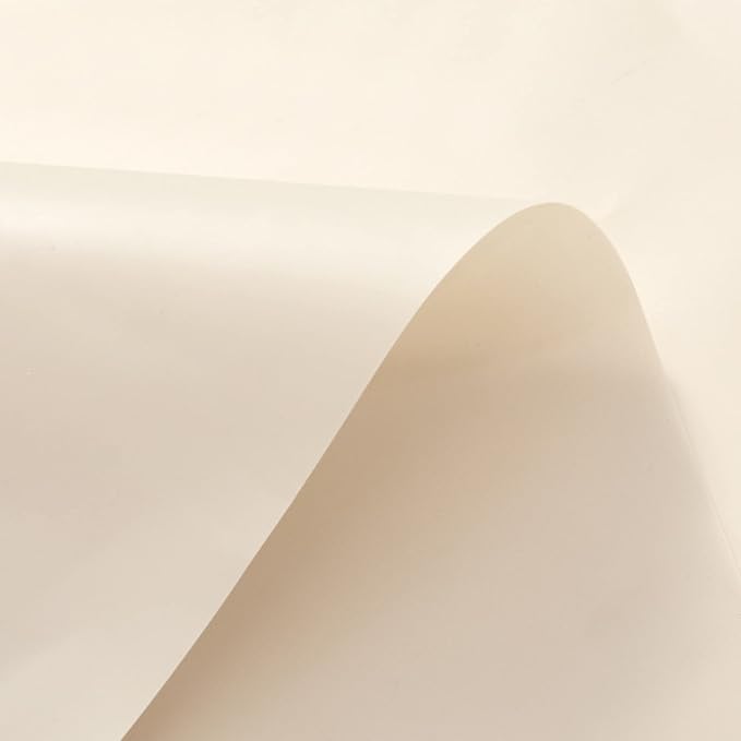 Barossa Design Extra Long Beige Shower Curtain Liner - Image 3
