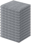 Homaxy 100% Cotton Terry Kitchen Towels, 12 Pack by Homaxy