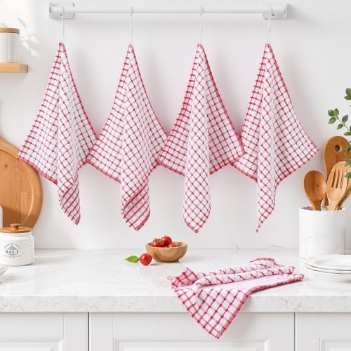 Homaxy 12 Pack Terry Kitchen Dish Cloths - Image 6