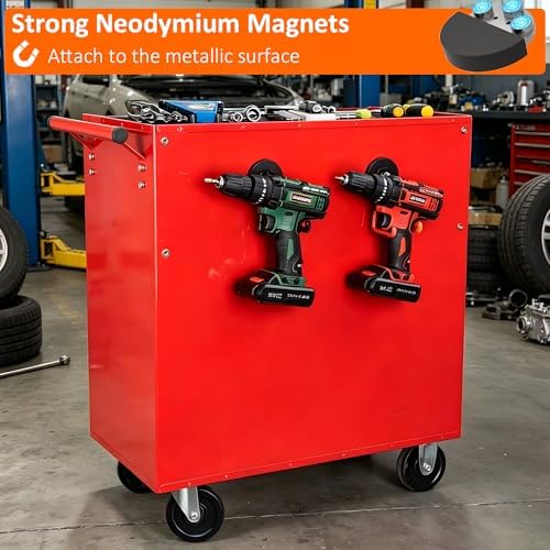 MUTUACTOR Magnetic Hooks Heavy Duty, Anti-Slip Powerful Magnet Storage Utility - Image 2