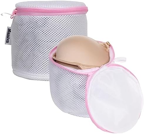 Mamlyn Mesh Bra Bags for Washing Machine, Lingerie wash Bags for Laundry - Image 2