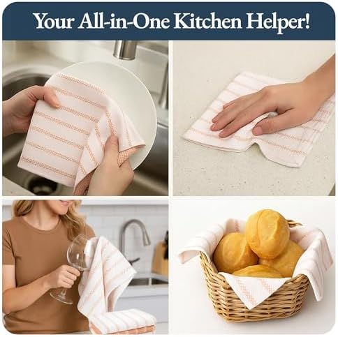 LANE LINEN Kitchen Towels Set - Image 4